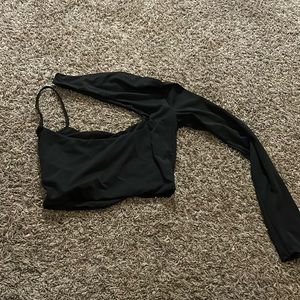 One shoulder princess Polly top